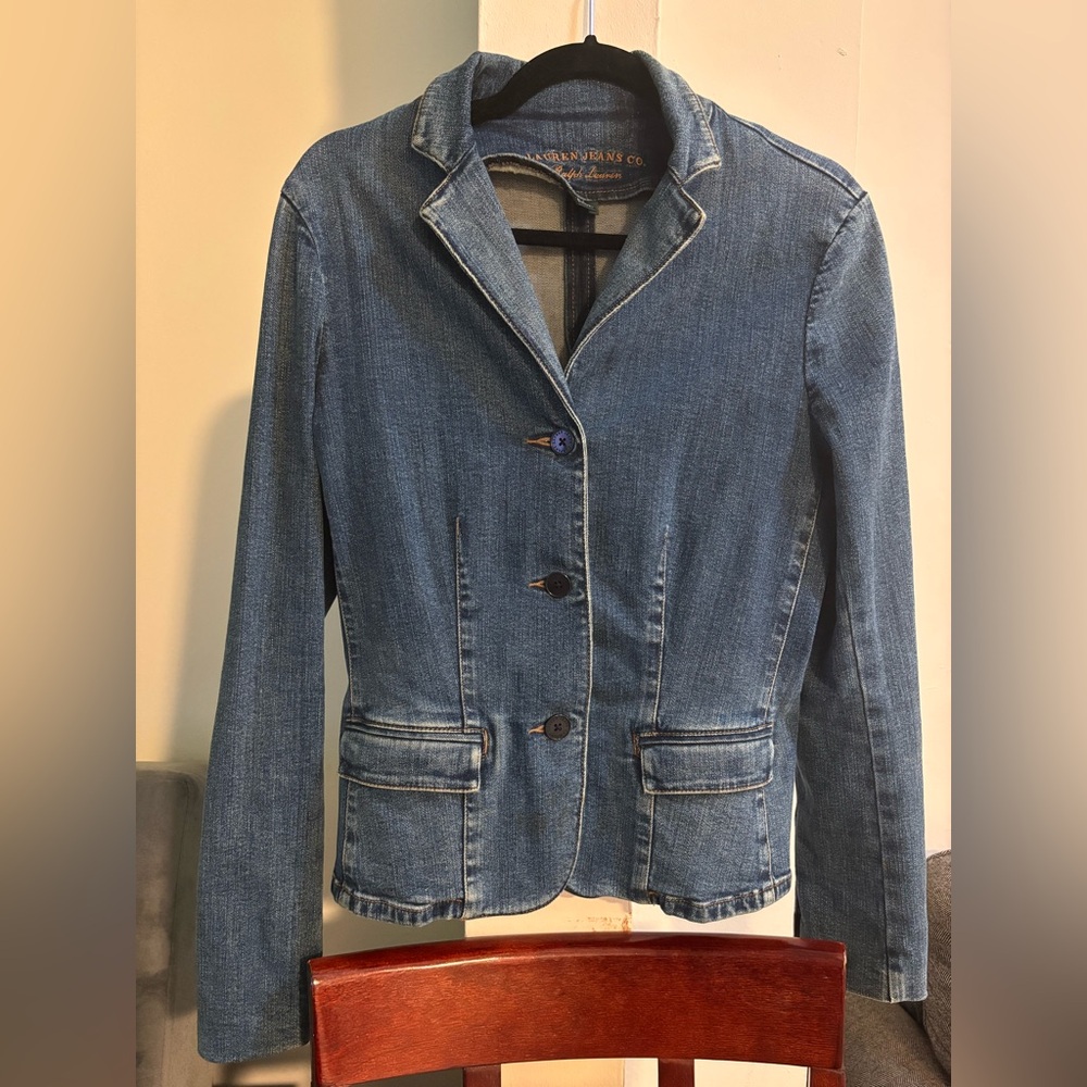 Ralph Lauren Blue Denim Jean Jacket